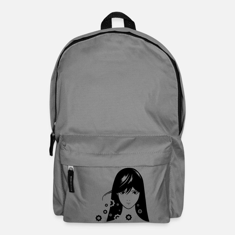 Girl comic - Backpack - elephant grey