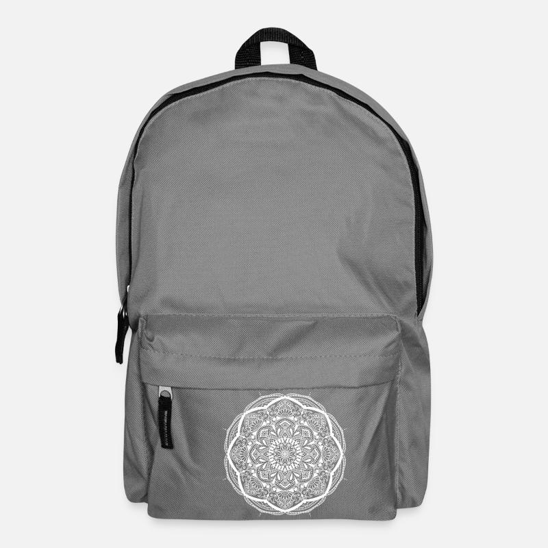 Mandala - Rucksack - Mittelgrau