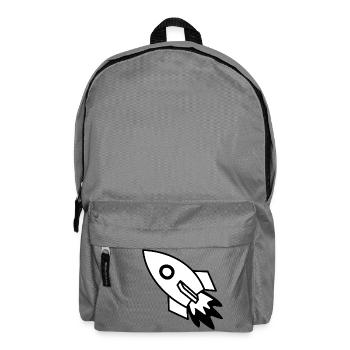Rakete - Rucksack - Mittelgrau - Vorne