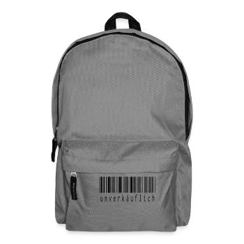 unverkäuflich - Rucksack - Mittelgrau - Vorne