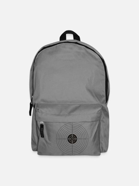 Zielscheibe - Rucksack - Mittelgrau