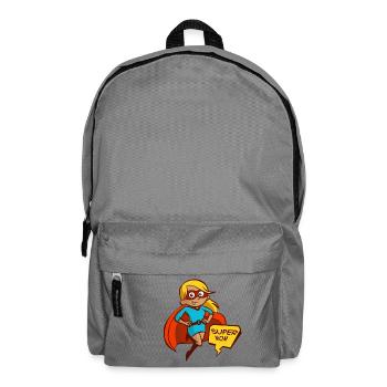 SUPER MOM - Rucksack - Mittelgrau - Vorne