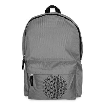 Flower of Life - Backpack - elephant grey - Front