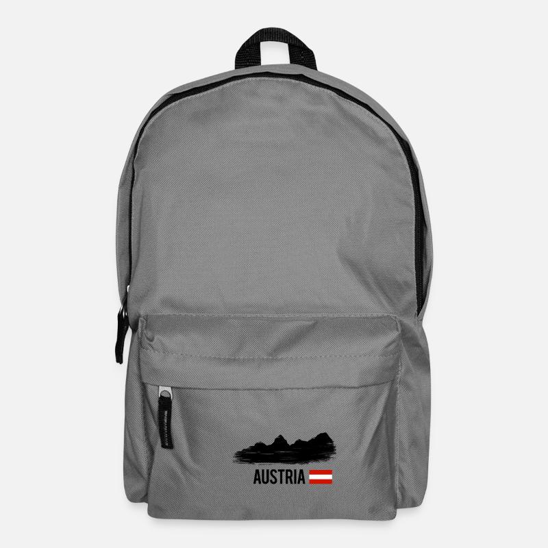 Austria - "mountains" - Backpack - elephant grey