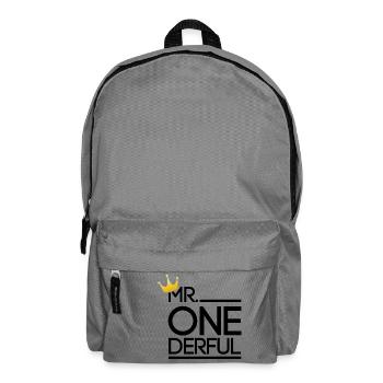 Mr. Wonderful - Rucksack - Mittelgrau - Vorne