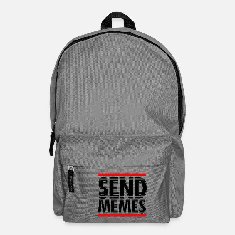 Sende Memme Shirt - Rucksack - Mittelgrau