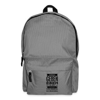 Erzieherin T-Shirt Geschenk - Rucksack - Mittelgrau - Vorne
