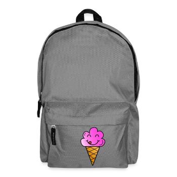 Eis - Rucksack - Mittelgrau - Vorne