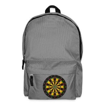 DARTscheibe / DARTboard - Rucksack - Mittelgrau - Vorne