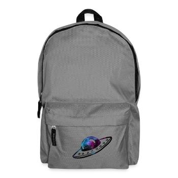 Ufo Weltraum - Rucksack - Mittelgrau - Vorne