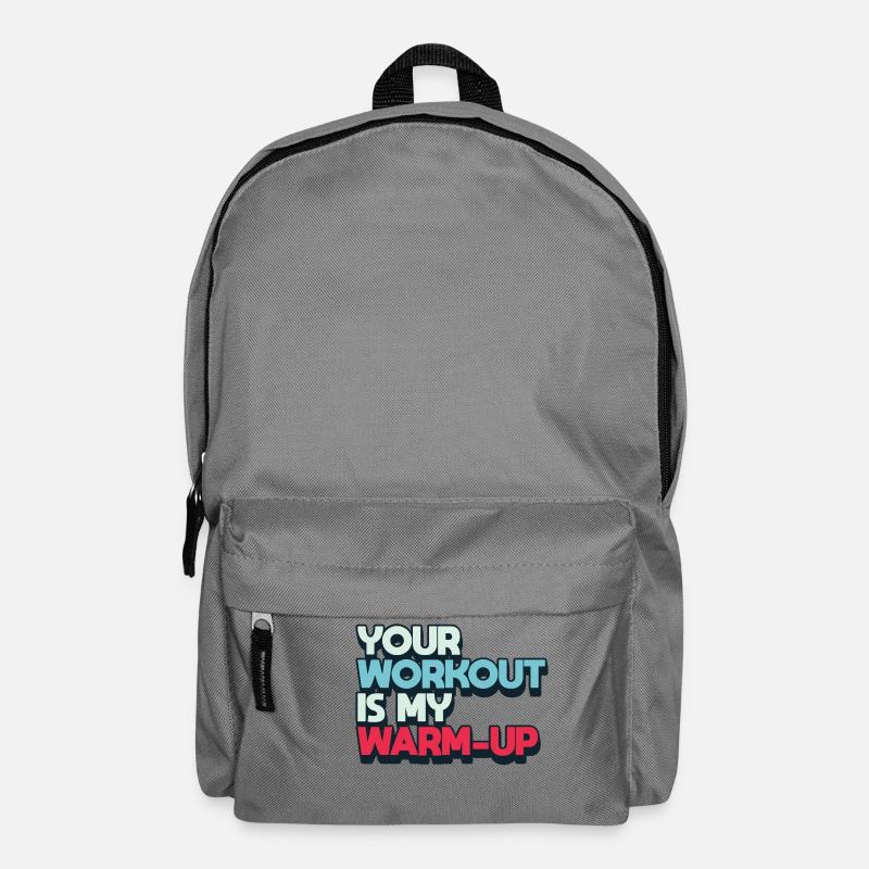 Kraft Training - Rucksack - Mittelgrau