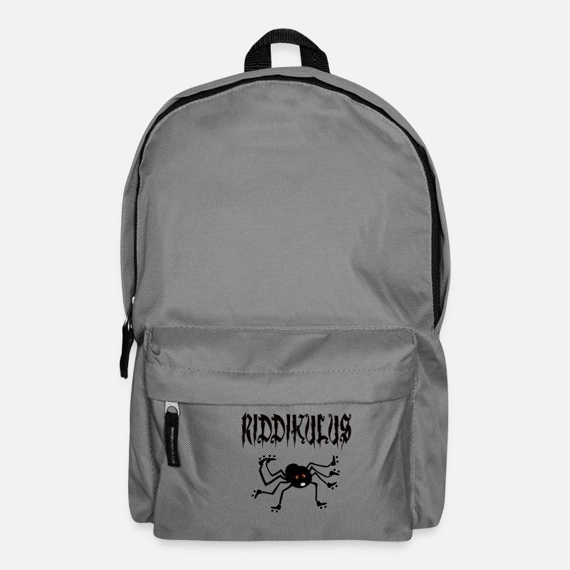 Spinne mit Rollschuhen - Rucksack - Mittelgrau