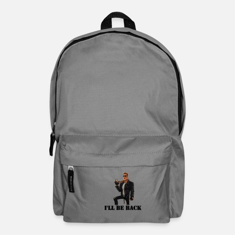 I'll be back - Backpack - elephant grey