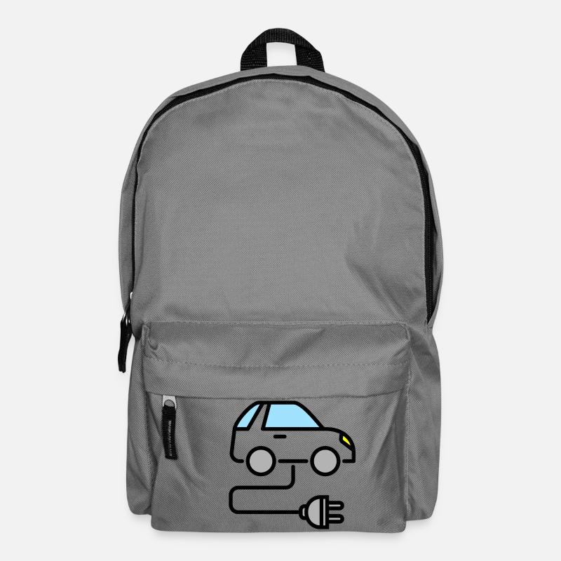 electric car - Backpack - elephant grey