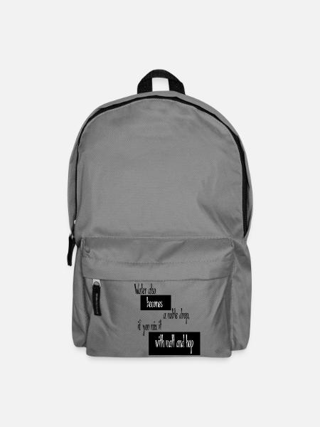 Hopfen - Rucksack - Mittelgrau