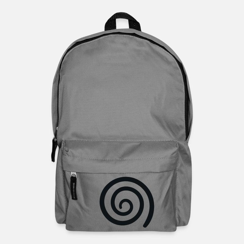 Wirbel Strudel - Rucksack - Mittelgrau