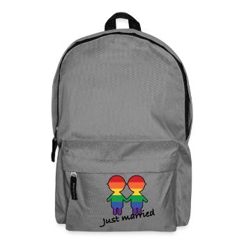 Men's wedding - Backpack - elephant grey - Front