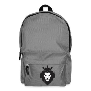 Lion le roi! Cadeau Roi Idée Lion - Sac à dos - gris éléphant - Devant