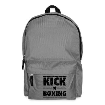 I LOVE KICKBOXING - Kickboxing T-Shirt - Gift - Backpack - elephant grey - Front