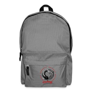 fishing yin yang - Rucksack - Mittelgrau - Vorne