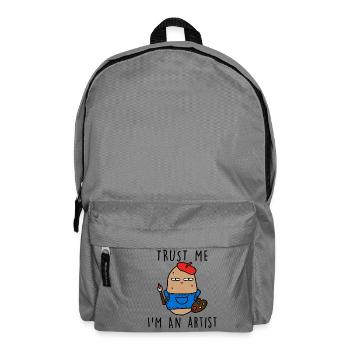FAITES-moi confiance - Sac à dos - gris éléphant - Devant