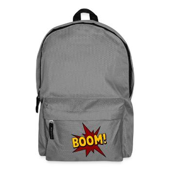 boom! - Comic - Backpack - elephant grey - Front