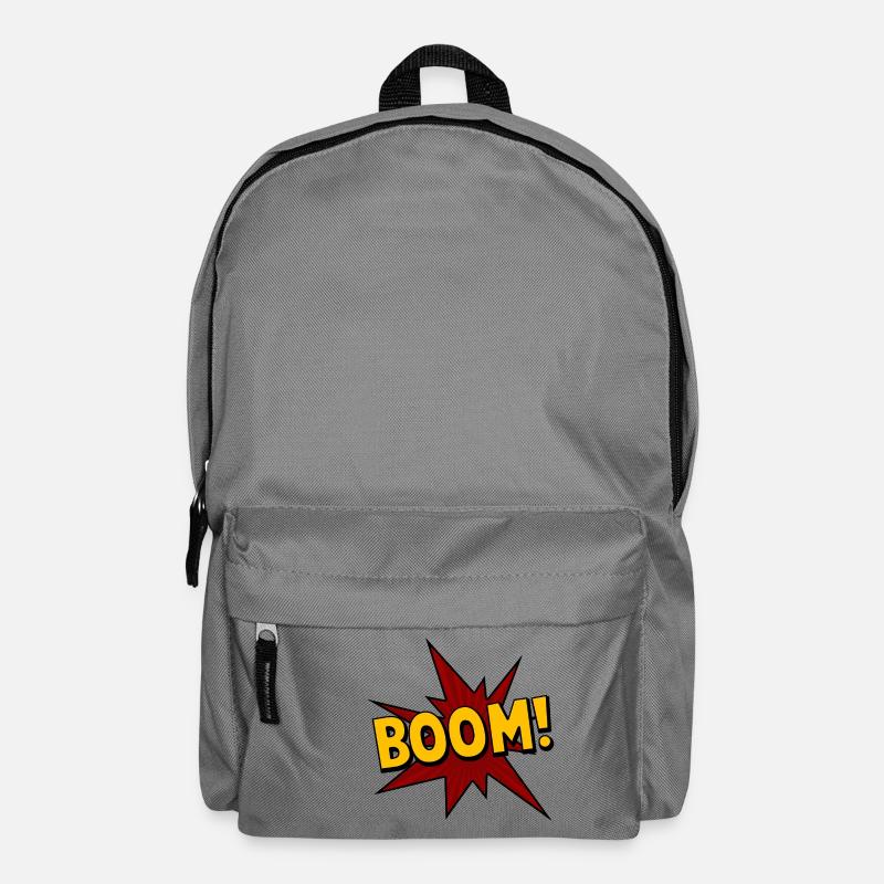 boom! - Comic - Backpack - elephant grey