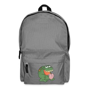 frog - Backpack - elephant grey - Front