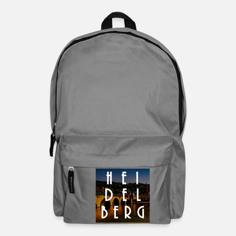 Heidelberg - Rucksack - Mittelgrau