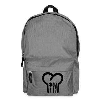 chef's Hat - Backpack - elephant grey - Front