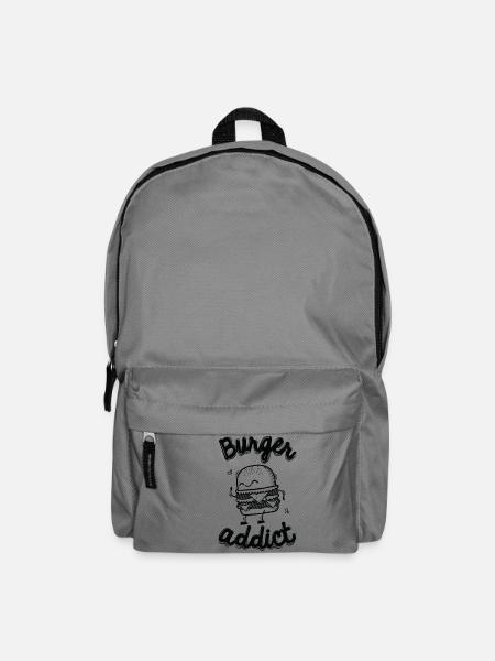 Burger Addict - Rucksack - Mittelgrau