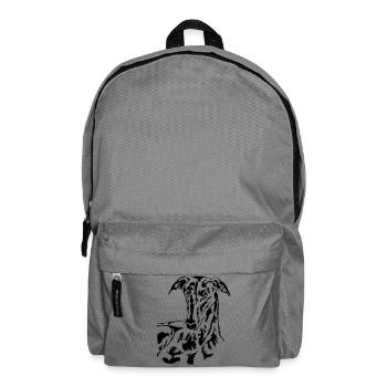Tête de Galgo - Sac à dos - gris éléphant - Devant