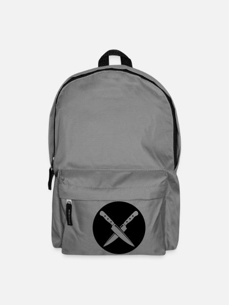 messer - Rucksack - Mittelgrau