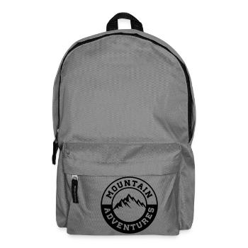 mountain adventures design - Rucksack - Mittelgrau - Vorne