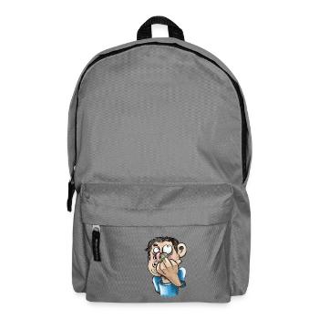 Pick one's nose - Backpack - elephant grey - Front
