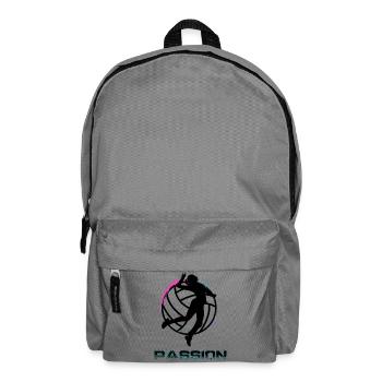 Volley-ball - Sac à dos - gris éléphant - Devant