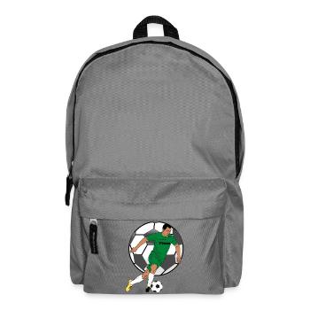 Teamgeist Grünes Fußballtrikot - Rucksack - Mittelgrau - Vorne