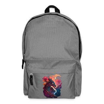 Asian dragon - Backpack - elephant grey - Front