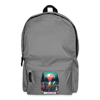 Sunset Bikepacking Forest Escape - Backpack - elephant grey - Front