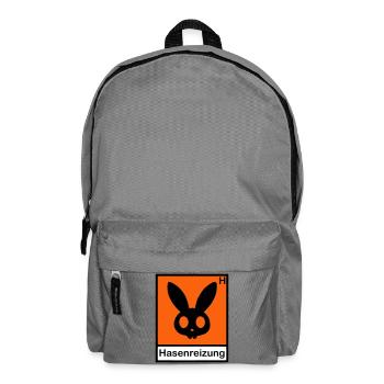 Hasenreizung - Rucksack - Mittelgrau - Vorne