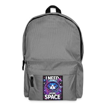 I Need More Space - Rucksack - Mittelgrau - Vorne