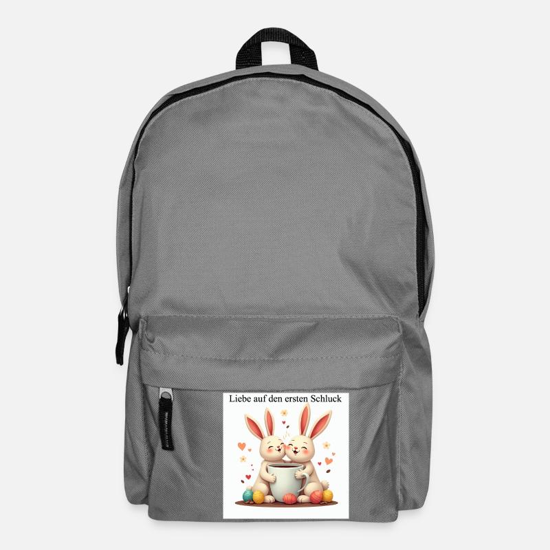 Liebe auf den ersten Blick - Rucksack - Mittelgrau