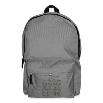 St. Petersburg, Hermitage Museum of Art, Drawing - Backpack - elephant grey - Front