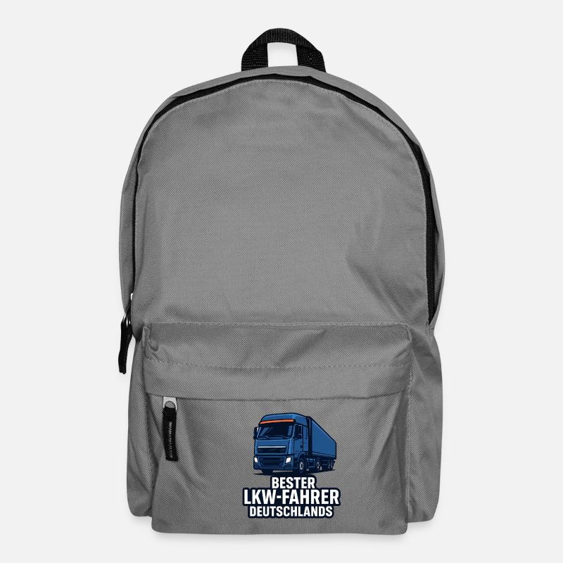 Bester LKW-Fahrer - Rucksack - Mittelgrau