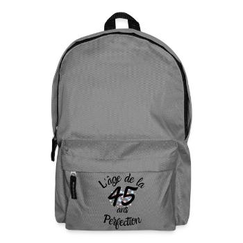 45 ans, l'âge de la perfection - Sac à dos - gris éléphant - Devant