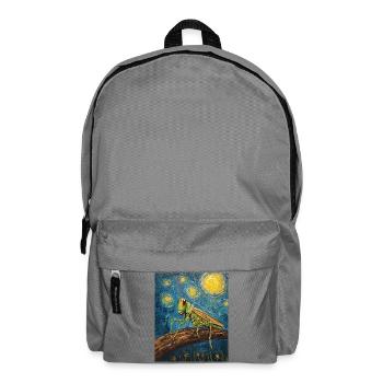 Heuschrecke Heuschrecke Van Gogh Style - Rucksack - Mittelgrau - Vorne