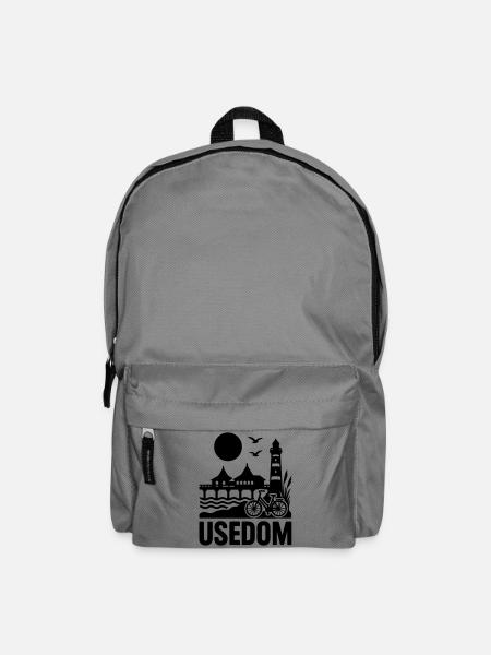 Usedom Insel - Rucksack - Mittelgrau