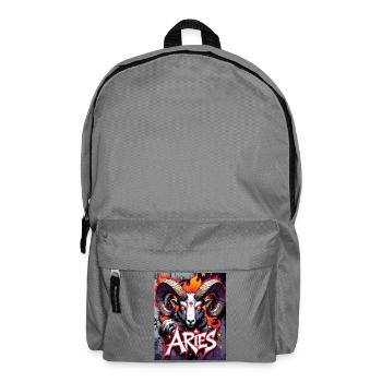 Aries - Backpack - elephant grey - Front