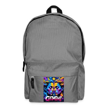 Gémeaux - Sac à dos - gris éléphant - Devant