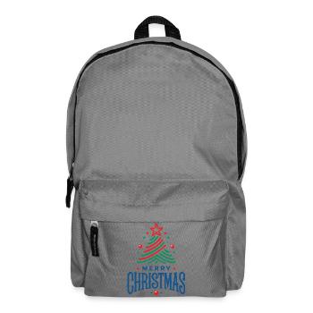 Frohe Weihnachten 1 - Rucksack - Mittelgrau - Vorne